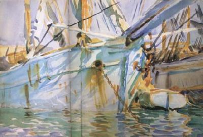 John Singer Sargent In a Levantine Port (mk18) oil painting picture